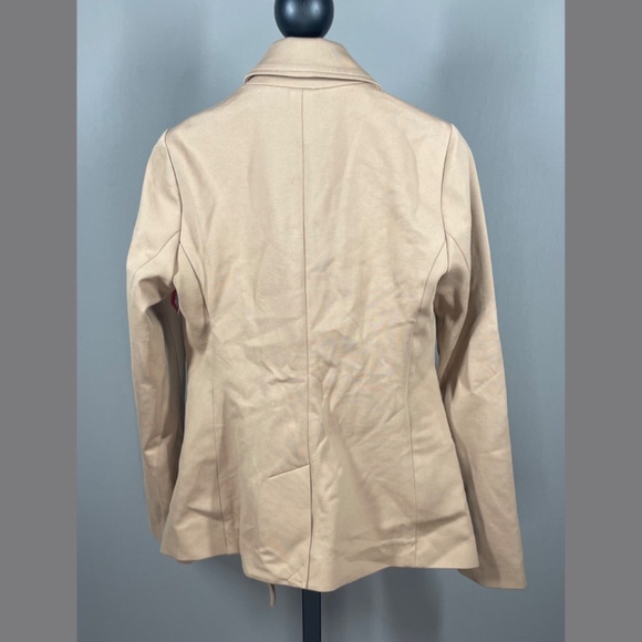 NEW Spanx Blazer Jacket Womens XS brown perfect tailored business casual classic - Picture 9 of 11